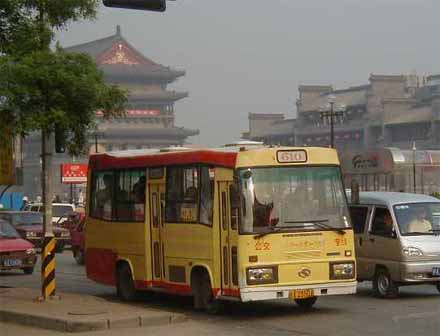 King Long Xian midibus